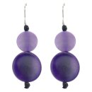 Tagua-Ohrhänger SMARTY violett-lila