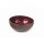Kokosnuss-Schale mit Perlmutt-Einlage, rot, Ø 13 cm, H 5 cm