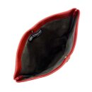 Schultertasche FOLDER Rot aus Vintageleder