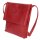 Schultertasche FOLDER Rot aus Vintageleder