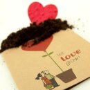 Grußkarte "Let Love Grow"