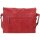 Tasche LUNCHbag M Vintage rot, Rindsleder