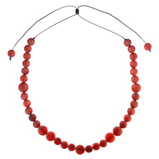 Halskette Tagua SMARTY Rot