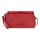 Tasche LUNCHbag S Vintage rot, Rindsleder