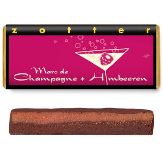 Marc de Champagne + Himbeeren (++)