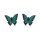 Ohrstecker SCHMETTERLING aus Flaschenkürbis