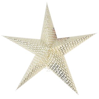Sterndeko / Leuchtstern 60cm BAROCK