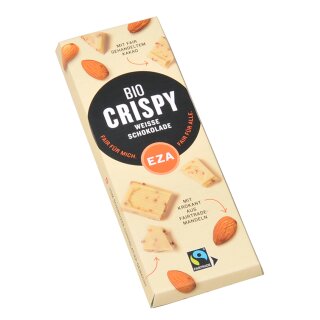 BIO COMPANERA Crispy 50g, Weiße Schokolade