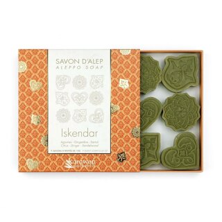 Aleppo Seifen Geschenkset ISKENDAR 9*10g