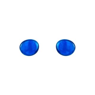 Ohrstecker MINI blau, Capiz