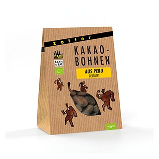 Kakaobohnen Peru geröstet 100g