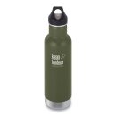 Edelstahlflasche KANTEEN Classic Vacuum Insulated Loop  Cap 592 ml  Fres Pine/matt