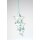 DEKOHÄNGER 3 STERNE WEIHNACHTSZAUBER CHRISTBAUM BLAU, 7 cm