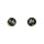 Ohrstecker CATS EYE kupfer-turkis, Perle gros, Silber