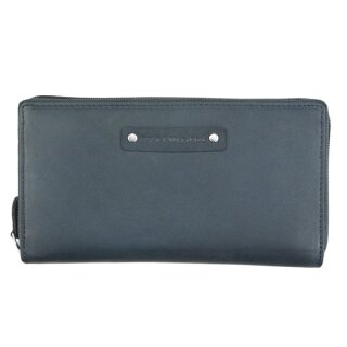 Brieftasche ZIPPER My ECOfriend Midnight Blue, Rindsleder